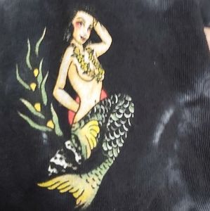 Dark Seas tie dye mermaid top